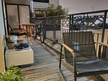 chambre en colocation dans superbe appartement 5 pièces avec balcons – saint-ouen