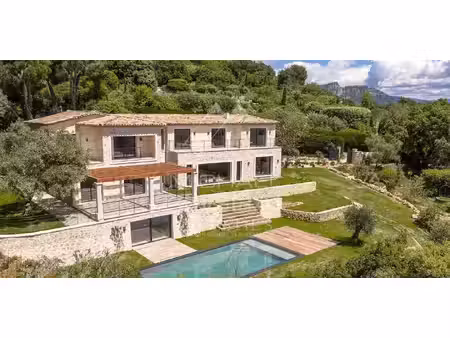 villa avec piscine en bord de mer saint paul de vence (06)