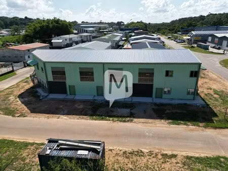 dpt guyane  à louer remire-montjoly local/entrepôt de 130 m² avec mezzanine