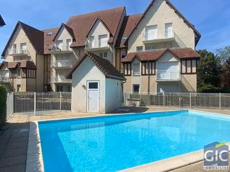 vente appartement 2 pièces piscine à merville-franceville-plage (14810) : à vendre 2 pièce