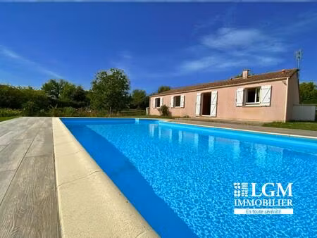 charmante maison familiale 5 pièces avec piscine et garages à monteils 82300