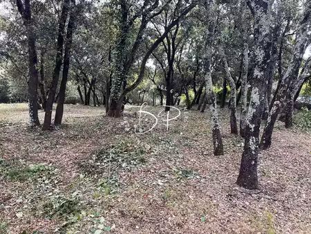 le thoronet  à vendre  terrain de 1200 m2 situé en zone constructible