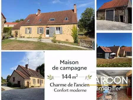 achat maison 7 pièces 144m² nouziers 23350
