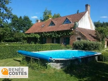 viager occupé - h70 ans - viglain (45600)