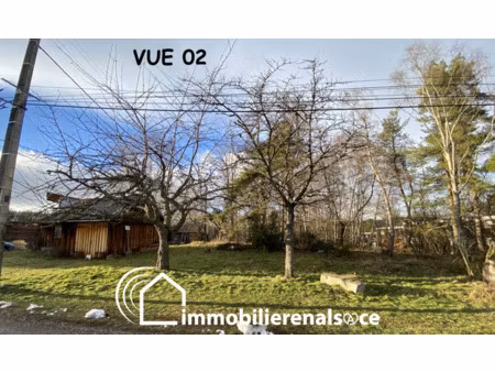 labaroche  terrain 10 ares viabilisé.