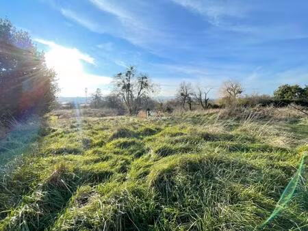 charnay-les-mâcon | terrain à bâtir lot a : 1125 m² hors lotissement - 115 000 €