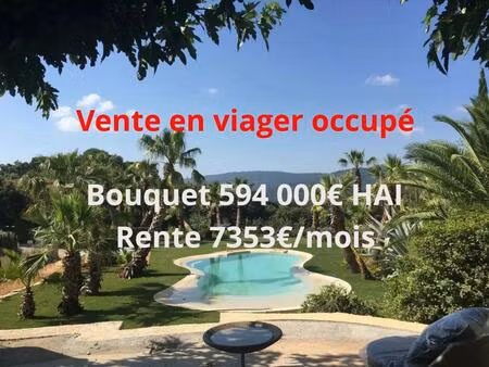 vente villa en viager occupé