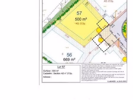 terrain à vendre