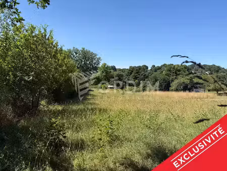 myennes - terrain à bâtir de 2165 m²