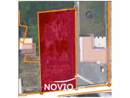 vente terrain 1377 m² à mirebeau (86110)  23 333 €