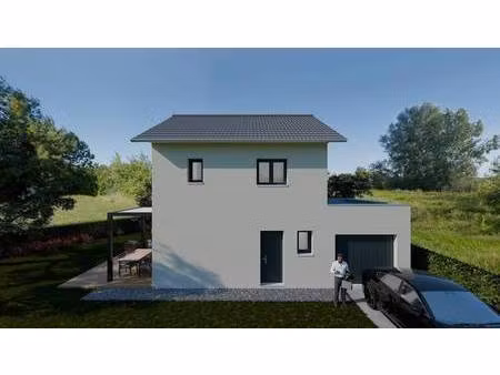 terrain avec maison neuve à vendre