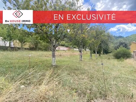 exclusivité thueyts  terrain constructible de 2965 m²