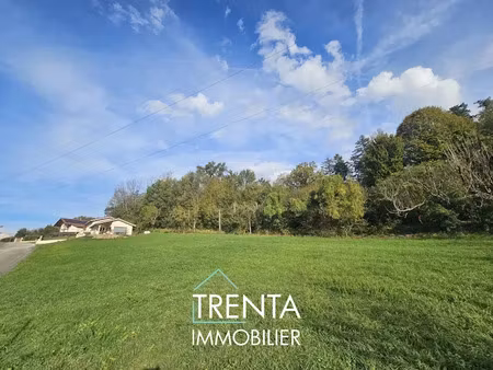 vente terrain à batir 1281 m² à jarrie (38560)  260 000 €