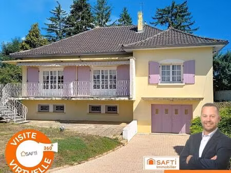 maison sur sous-sol complet  au calme