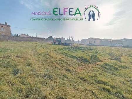 terrain constructible viabilisé à vendre