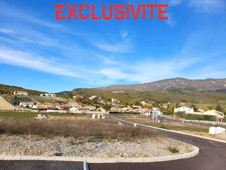 terrain constructible viabilisé à vendre