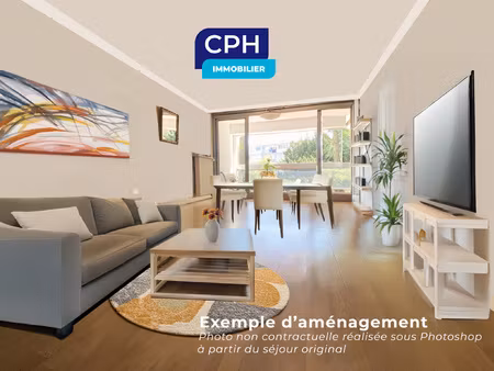 l'hay les roses centre ville : appartement f4 avec loggia su