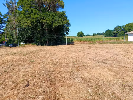 terrain audignon 1050 m2