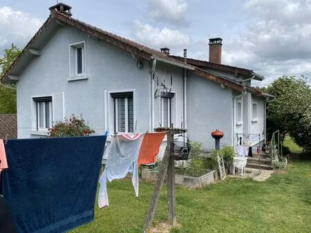 maison sur sous-sol avec terrain attenant