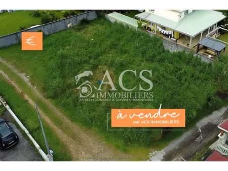 terrain à bâtir de 586 m2 - sainte-marie