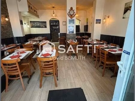 fonds de commerce restaurant italien pizzeria de 80 m2 terrasse 22 couverts extraction de 