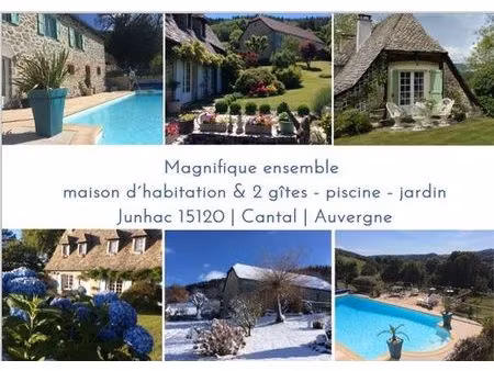 maison de luxe de 265 m2 en vente junhac  auvergne-rhône-alpes