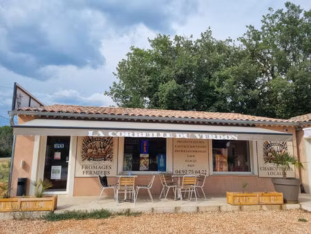 vente commerce 35 m² riez (04500)