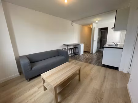 appartement t2 de 29.25 m2 meuble a tours nord