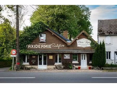 a vendre local commercial bordure départementale à trouvile- alliquerville