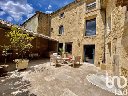 vente maison 5 pièces 141 m² à castillon-du-gard (30210)  595 000 €