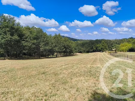 vente terrain à batir 4360 m² à gourdon (46300)  57 000 €