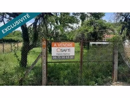 terrain constructible viabilisé à vendre