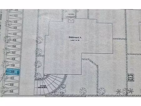 stationnement brunoy 11.5 m² t- à vendre  11 000 €