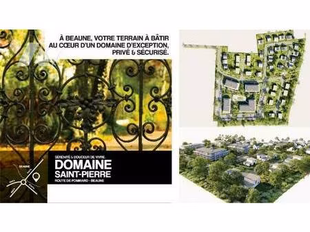 terrain constructible viabilisé à vendre