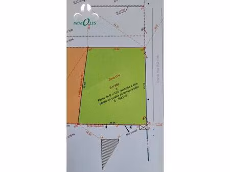 terrain constructible à vendre