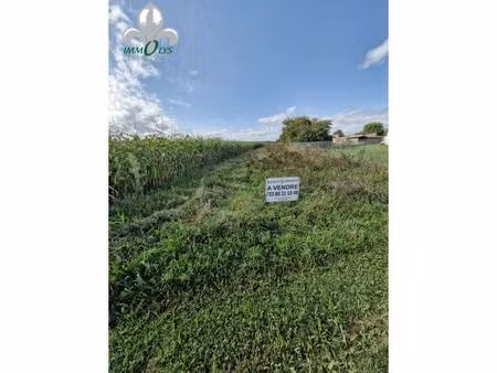terrain constructible à vendre