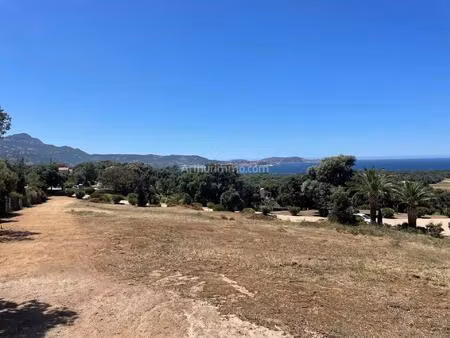 lumio - terrain constructible - vue mer