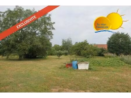 terrain constructible à vendre