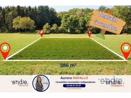 terrain constructible à vendre