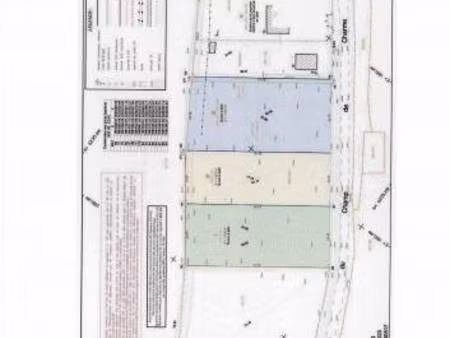 terrain constructible à vendre