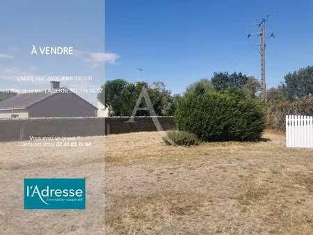 vente terrain à chaumes-en-retz (44320) : à vendre / 540m² chaumes-en-retz