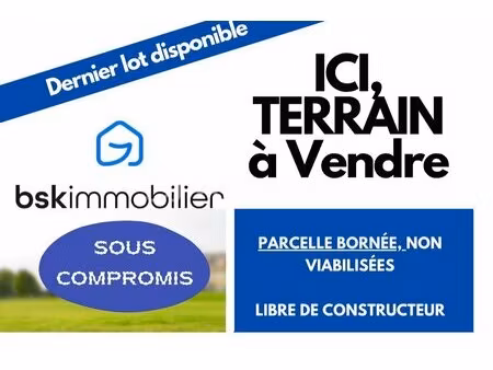 lotissement de 1 137 m² à breal-sous-vitre