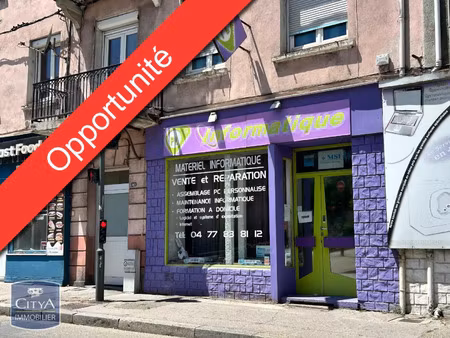 local commercial à vendre 90 m² - rive-de-gier (42) - 60 000€