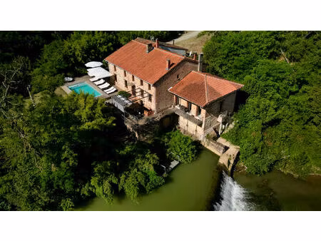 demeure montesquieu volvestre t11 - 411 m2 avec piscine et jacuzzi