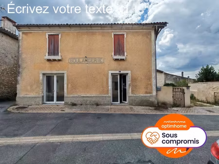 vente maison 4 pièces 157 m² à jugazan (33420)  115 500 €