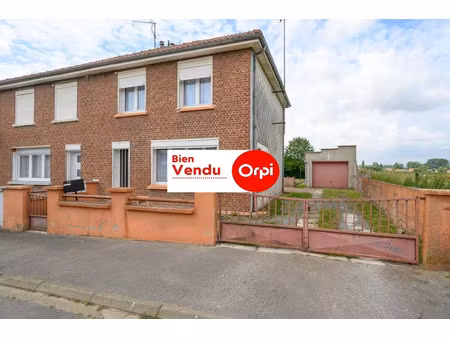 vente maison 4 pièces 83.69 m² à feignies (59750)  135 200 €