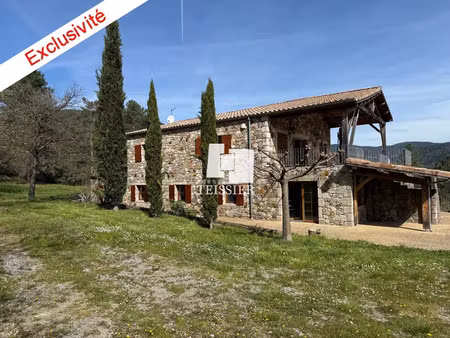 vente maison 9 pièces 216 m² saint-pierre-saint-jean (07140)