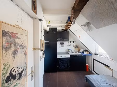 à vendre – studio- rue blanche  paris 9e