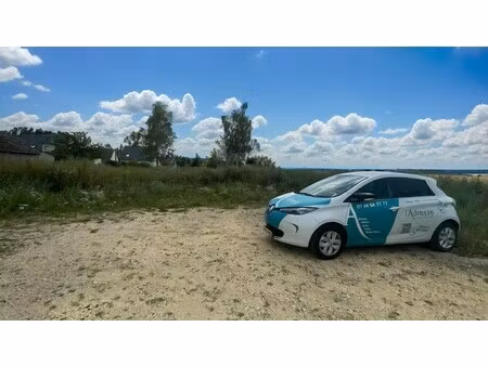 vente terrain  743.00m²  crisenoy