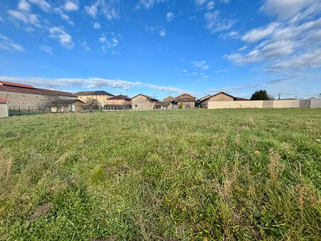 terrain à bâtir viabilisé 736 87 m² - 01570 manziat